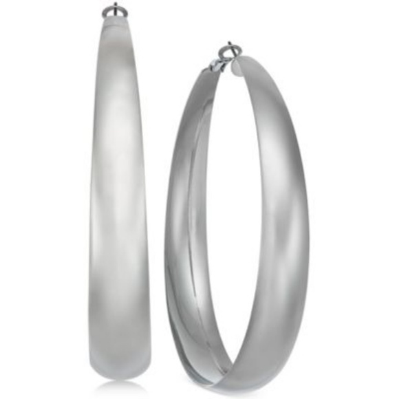 INC International Concepts Jewelry - INC International Concepts 80mm Wide Hoop Earrings